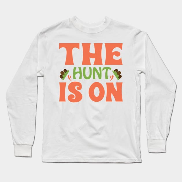 The Hunt is On 02 Long Sleeve T-Shirt by Sohidul Islam